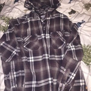 ❤️Women’s Carhartt purple flannel size Small